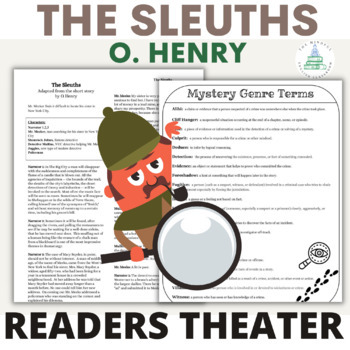 Preview of The Sleuths | Readers Theater Script | Short Story Unit | O. Henry | Questions