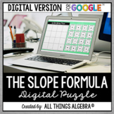 The Slope Formula Puzzle: DIGITAL VERSION (for Google Slides™)