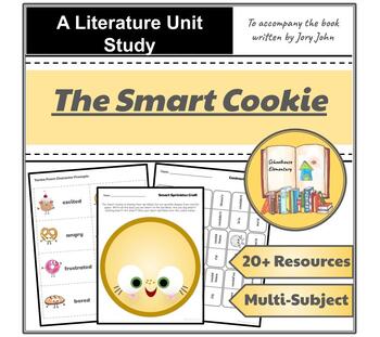 Preview of The Smart Cookie Book Companion- Reading Activities, Multiple Intelligences