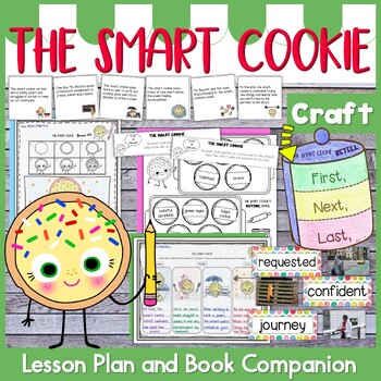 Preview of The Smart Cookie Lesson Plan, Book Companion, and Craft