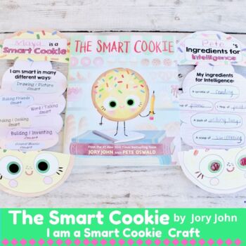 Preview of The Smart Cookie Read Aloud Craft Different Ways to be Smart ELA Literacy Center