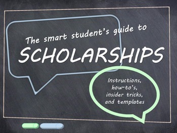 Preview of The Smart Student's Guide to SCHOLARSHIPS