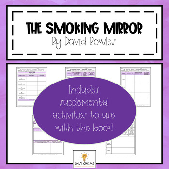 Preview of The Smoking Mirror by David Bowles - Supplemental Graphic Organizers