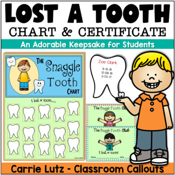 Lost A Tooth Chart