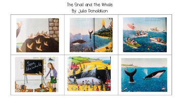 Preview of The Snail and the Whale - Oral Recount Seesaw