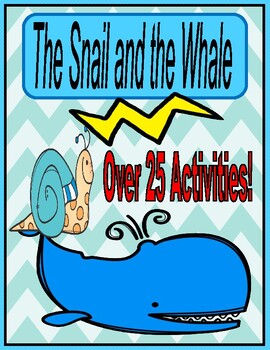 Preview of The Snail and the Whale  --  STORY ACTIVITIES WITH RETELLING CRAFT!