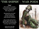 The Sniper – Original War Poem, Close Reading Questions, a