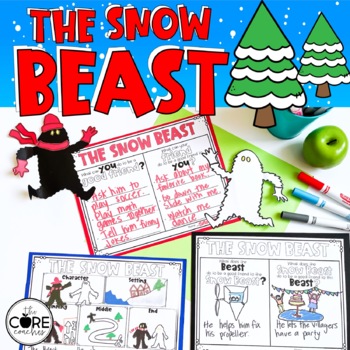 Preview of The Snow Beast Read Aloud - Winter Activities - Reading Comprehension