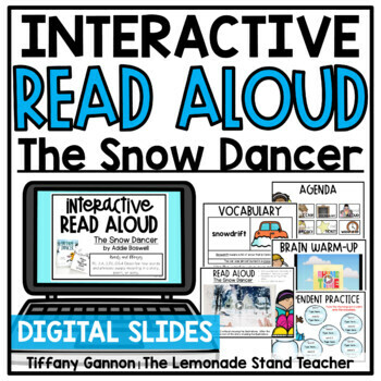 Preview of The Snow Dancer | Words and Phrases Digital Google Slides TM Lessons