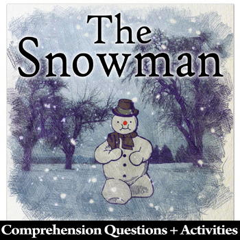 Preview of The Snowman Movie Guide + Activities | Christmas | Answer Keys Inc