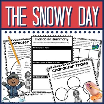 Preview of The Snowy Day by Ezra Jack Keats Activities