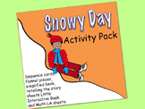 The Snowy Day Activity Pack:  sequence cards, flannel piec