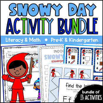 Preview of The Snowy Day Book Activity Bundle