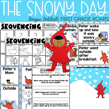 Preview of The Snowy Day Book Companion Reading Comprehension