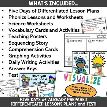 The Snowy Day Read Aloud Activities and Lesson Plans by Oink4PIGTALES