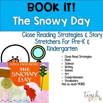 Preview of The Snowy Day Book Activities & Close Reading for PreK & Kindergarten