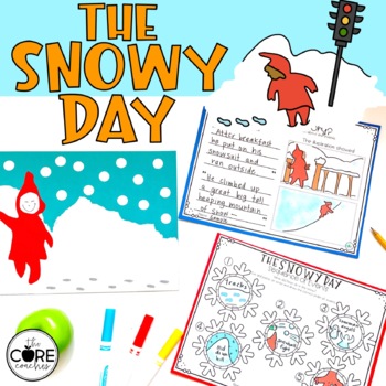 Preview of The Snowy Day Read Aloud - Winter Snow Activities - Reading Comprehension