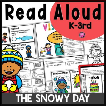 Preview of The Snowy Day Book Activities Lesson Plans Winter Reading and Writing