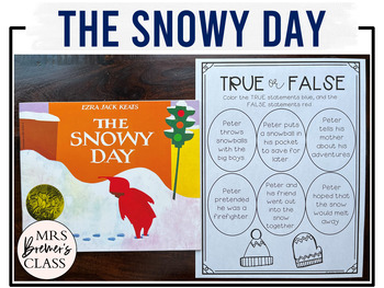 the snowy day board book