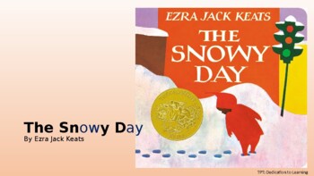 Preview of The Snowy Day sentence writing using The Writing Revolution