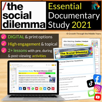 Preview of The Social Dilemma: Documentary Study