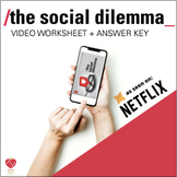 The Social Dilemma Netflix Documentary: 30 Question Worksheet + Answer Key!
