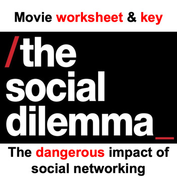 Preview of The Social Dilemma Netflix Documentary: Worksheet & Answer Key