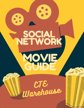 Preview of The Social Network Movie Guide-Google Classroom ready! 