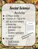 The Social Sciences - Activity 