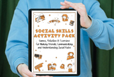The Social Skills Workbook for Kids” Activity Pack!