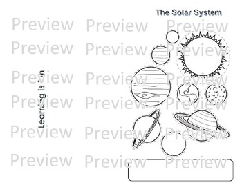 The Solar System Mini Book English