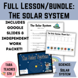 The Solar System Bundle *FULL LESSON* Slideshow & Worksheets