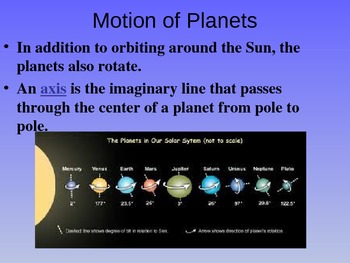 Preview of The Solar System (Earth, Moon, Planets, Galaxies, Stars) Astronomy Power Point