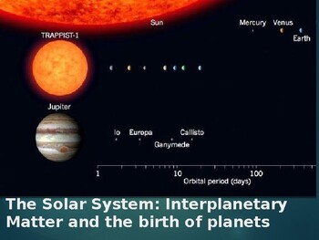 Preview of The Solar System: Interplanetary Matter and the birth of planets
