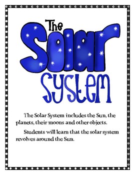 The Solar System Lapbook by Linda Finch | Teachers Pay Teachers