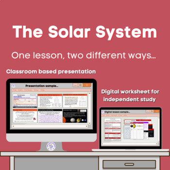 Preview of The Solar System Lesson bundle (KS3)