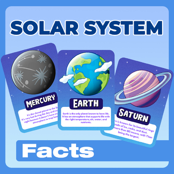 Preview of The Solar System | Planet Facts for kids