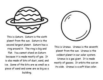 orbits solar system coloring worksheets