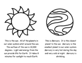 The Solar System - Planets - Guided Reading and Coloring Book