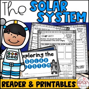 Preview of The Solar System Reader and Printables