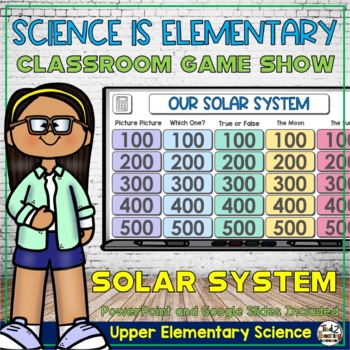 Preview of The Solar System Review Game Show