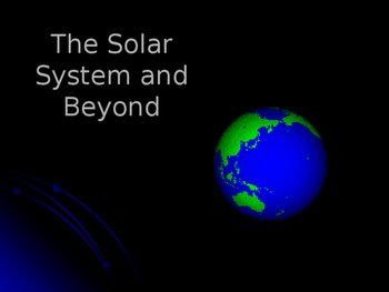 Preview of The Solar System and Beyond