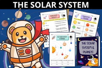 Preview of The Solar System and Planets | 1st & 2nd Grade Worksheets & Teaching Materials