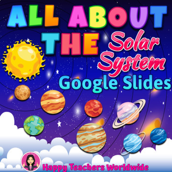 Preview of The Solar System and the Planets Google Slides