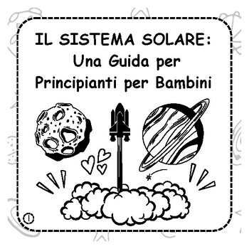 Preview of The Solar System for kids in Italien, IL SISTEMA SOLARE PER BAMBINI