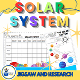 The Solar system:  Research and Group work