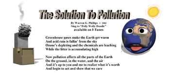 Preview of The Solution To Pollution (Save The Earth!) - Sing Along Science