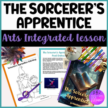 Preview of The Sorcerer’s Apprentice Musical Lesson, Worksheets & Activities