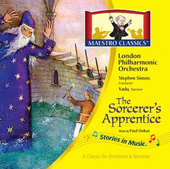 Preview of The Sorcerer's Apprentice MP3 & Activity Book from Walt Disney's Fantasia.