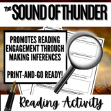 The Sound of Thunder | Short Story Activity | Close Readin